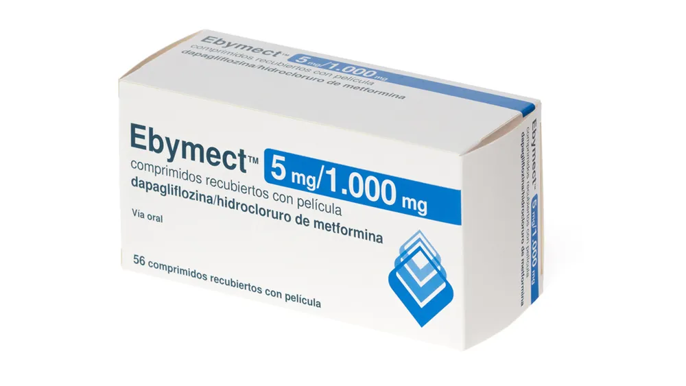 Ebymect 5 mg/1,000 mg film-coated tablets tablets, film-coated