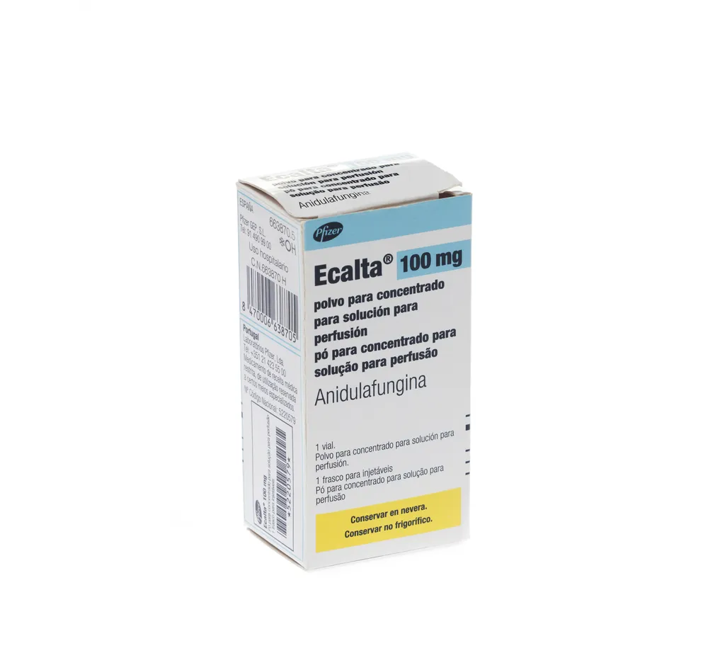 Ecalta 100 mg polvere per concentrato per soluzione per infusione polvere per concentrato per soluzione per perfusione