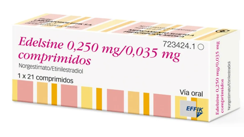 Edelsine 0.250/0.035 mg tablets tablets