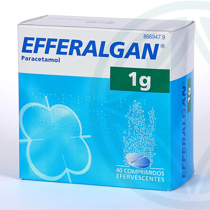 Effralgan 1 g effervescent tablets tablets, effervescent