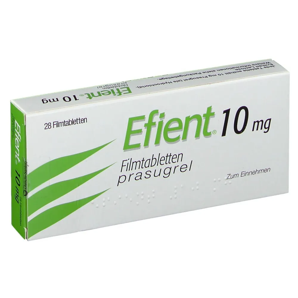 Efient 10 mg film-coated tablets tablets, film-coated