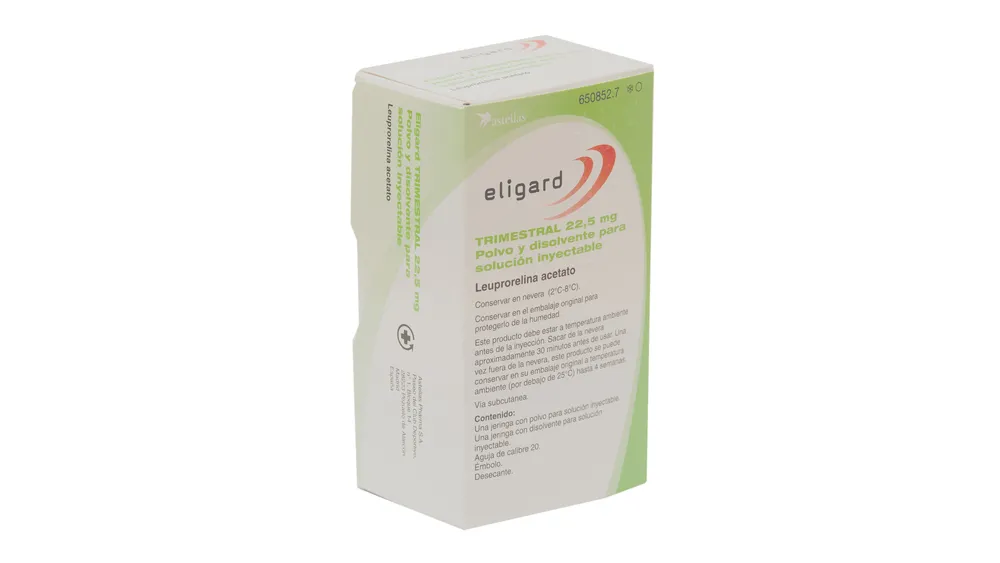 Eligard Trimestral 22.5 mg powder and solvent for solution for injection powder and solvent for solution for injection in pre-filled syringe