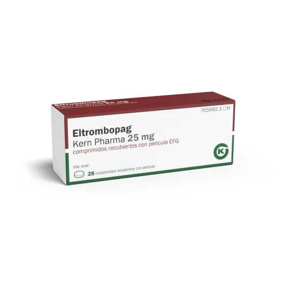 Eltrombopag Accord 25 mg compresse rivestite con film EFG compresse, rivestite con film