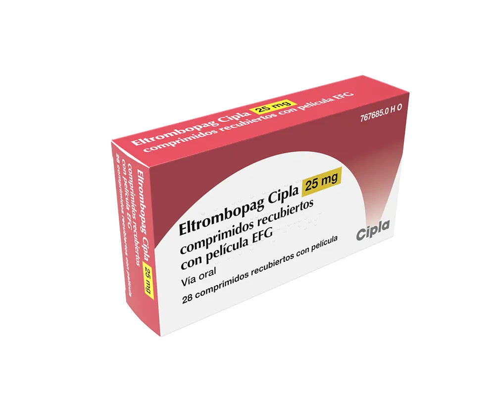 Eltrombopag Cipla 25 mg film-coated tablets EFG tablets, film-coated
