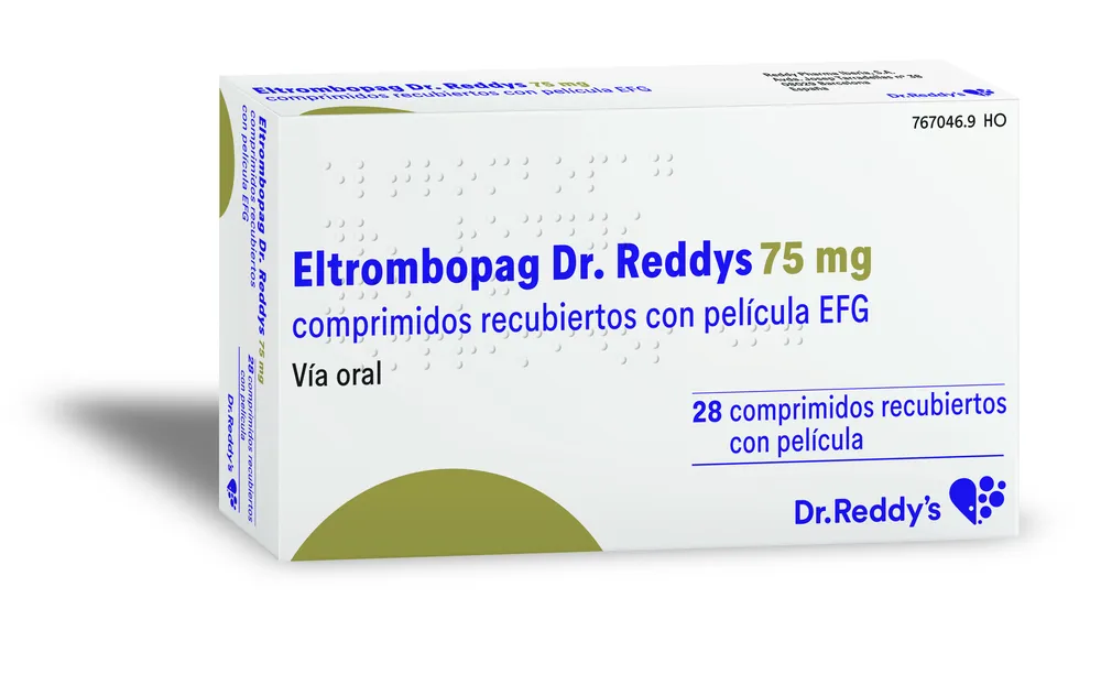Eltrombopag Dr. Reddys 75 mg film-coated tablets EFG tablets, film-coated