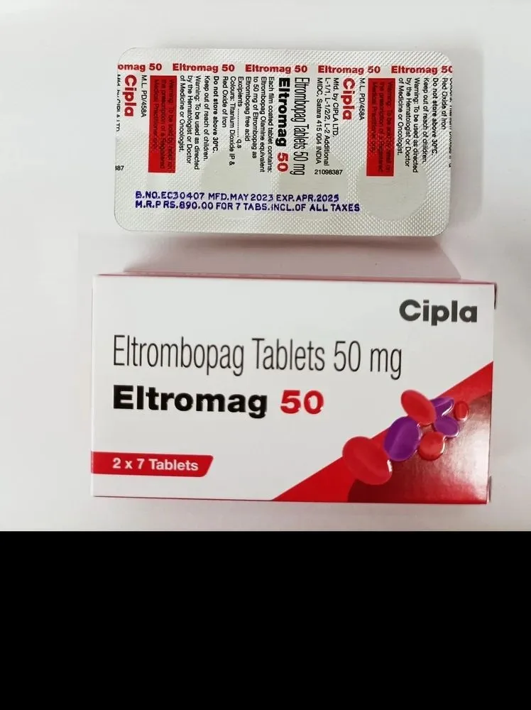 Eltrombopag Zentiva 50 mg film-coated tablets EFG tablets, film-coated