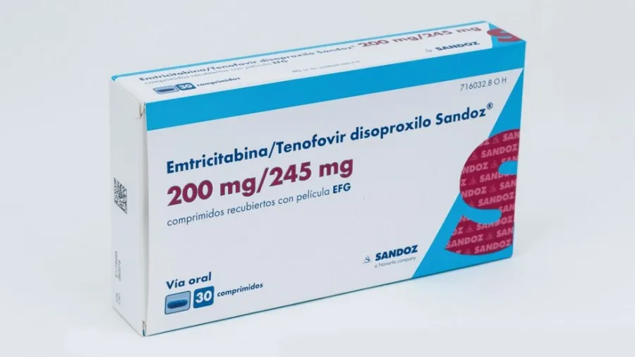 Emtricitabine/tenofovir disoproxil Macleods 200 mg/245 mg film-coated tablets EFG tablets, film-coated