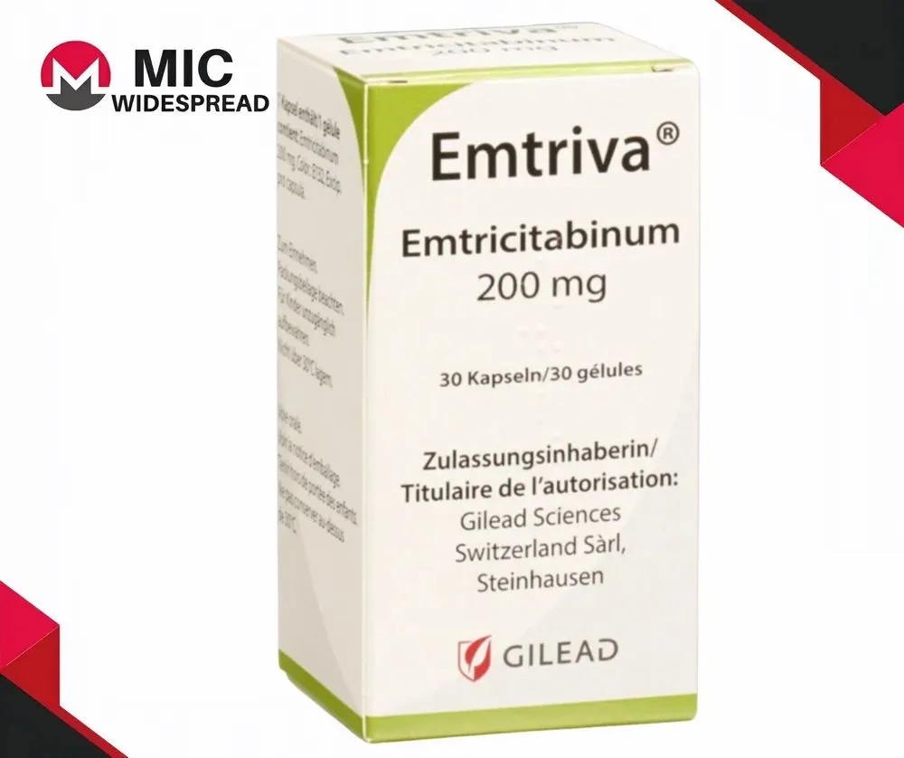 Emtriva 200 mg capsule capsule, rigide