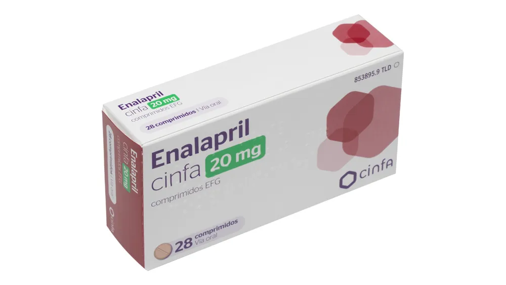 Enalapril Cinfa 20 mg compresse EFG compresse