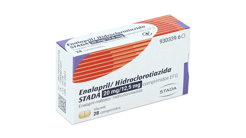 Enalapril/idroclorotiazide Stada 20/12,5 mg compresse EFG compresse