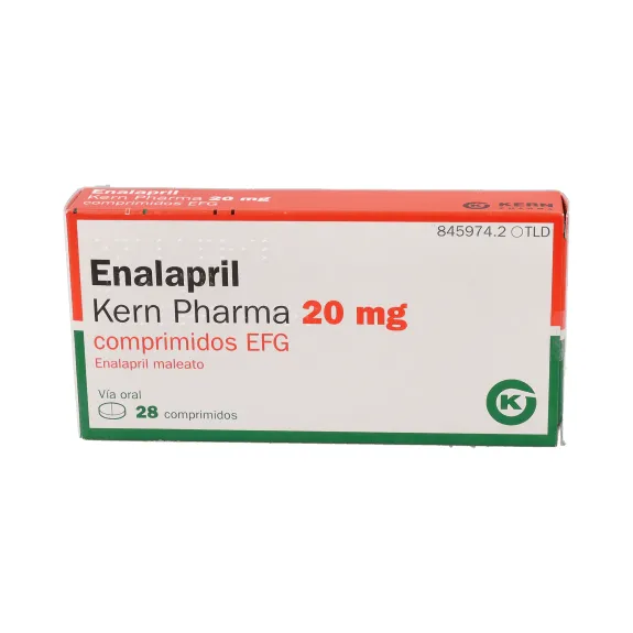 Enalapril Kern Pharma 20 mg compresse EFG compresse