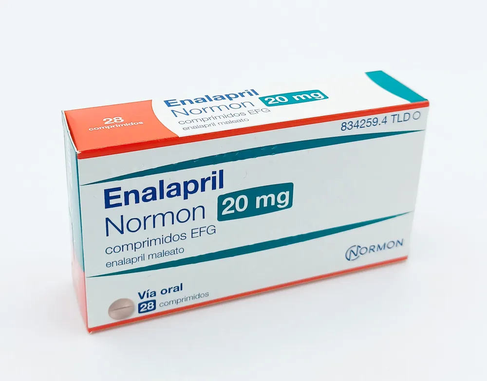 Enalapril Normon 20 mg tablets EFG tablets