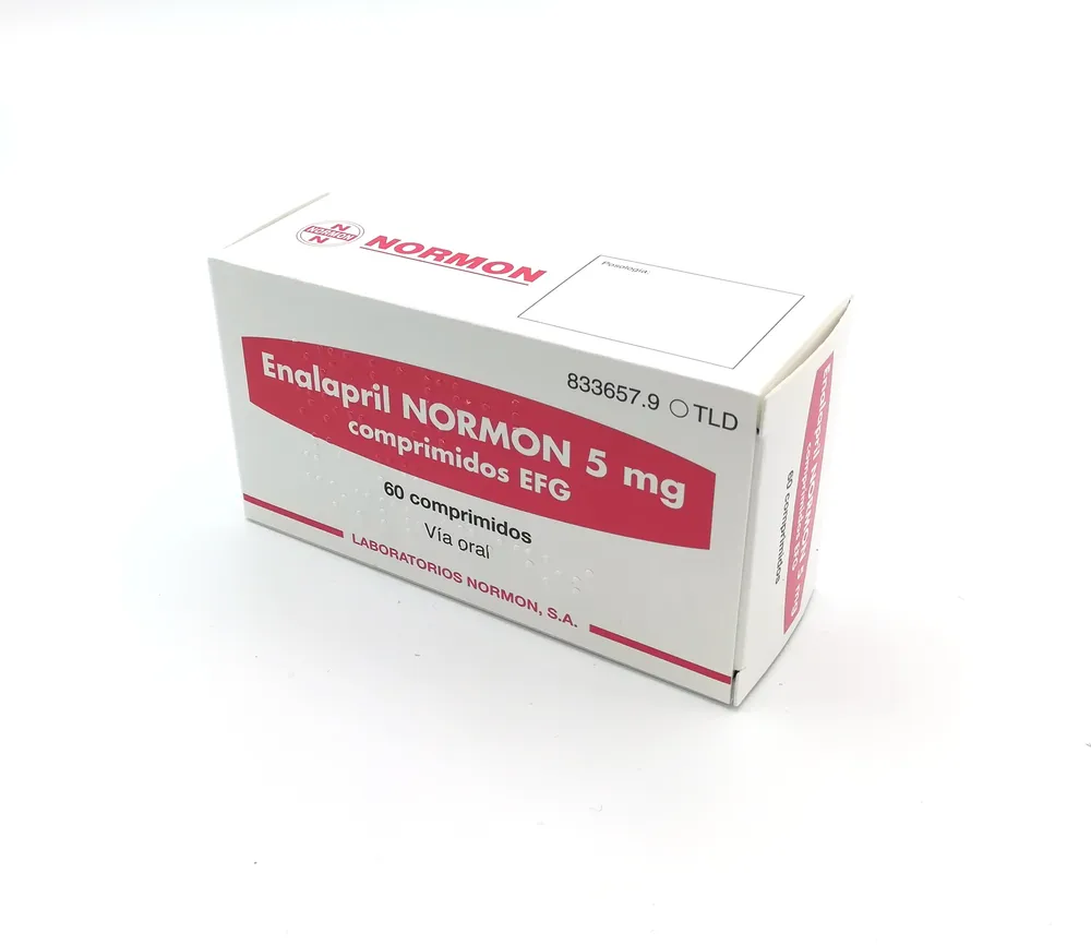 Enalapril Normon 5 mg compresse EFG compresse