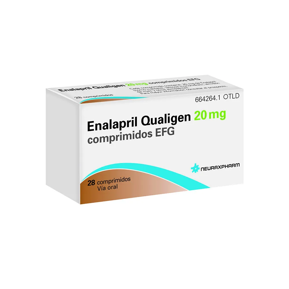 Enalapril Qualigen 20 mg compresse EFG compresse
