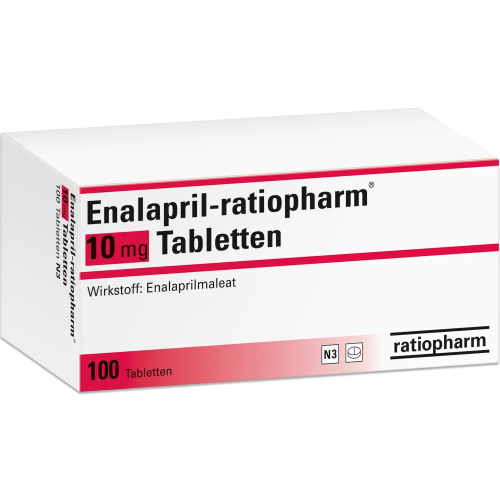Enalapril Teva-Ratiopharm 10 mg tablets tablets