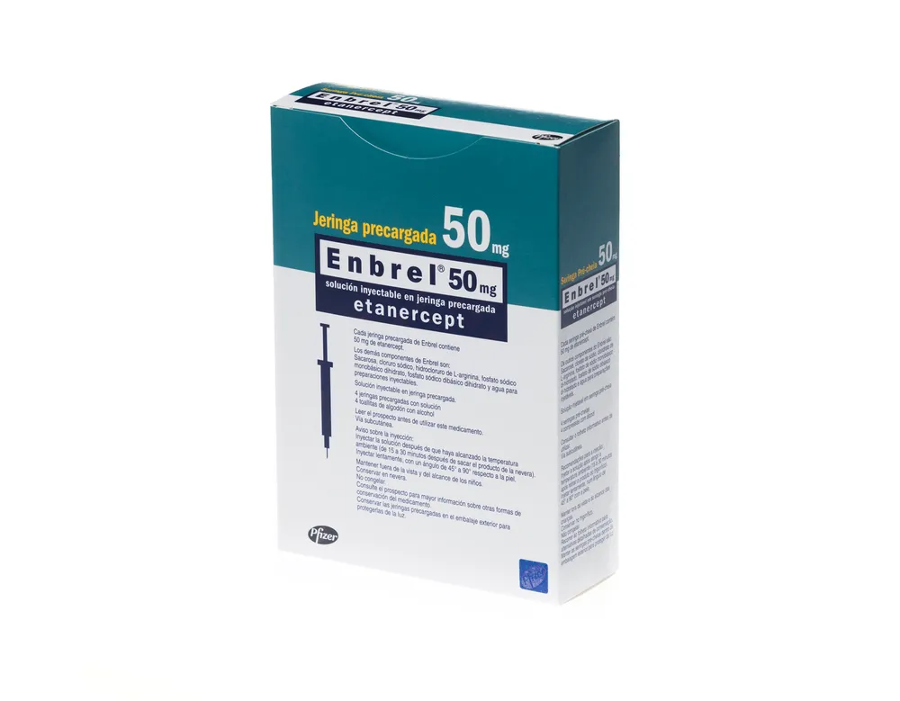 Enbrel 50 mg solution for injection in pre-filled syringes solution for injection in a pre-filled syringe