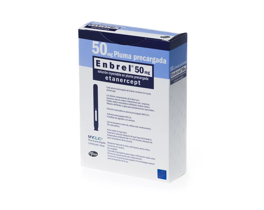 Enbrel 50 mg solution for injection in pre-filled pens solution for injection in pre-filled pen