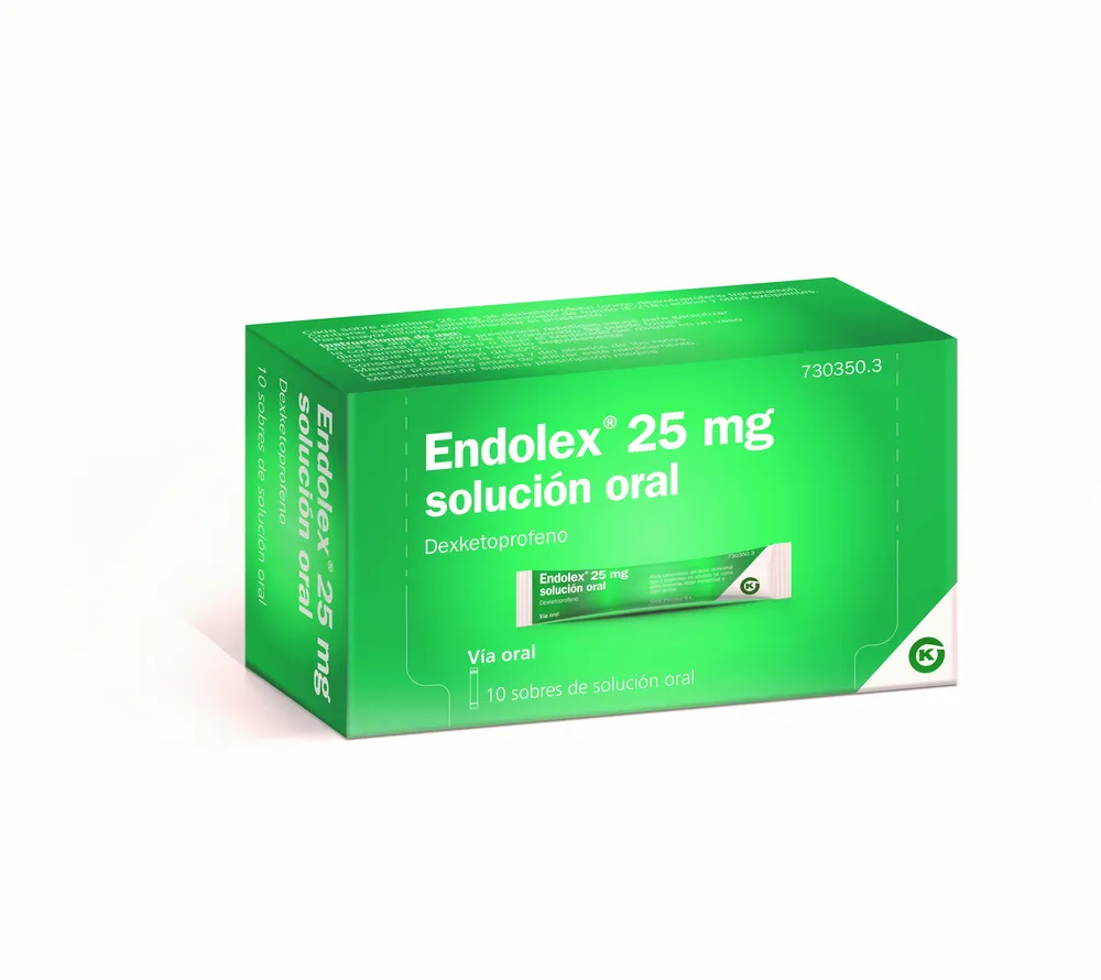 Endolex 25 mg oral solution solution, oral