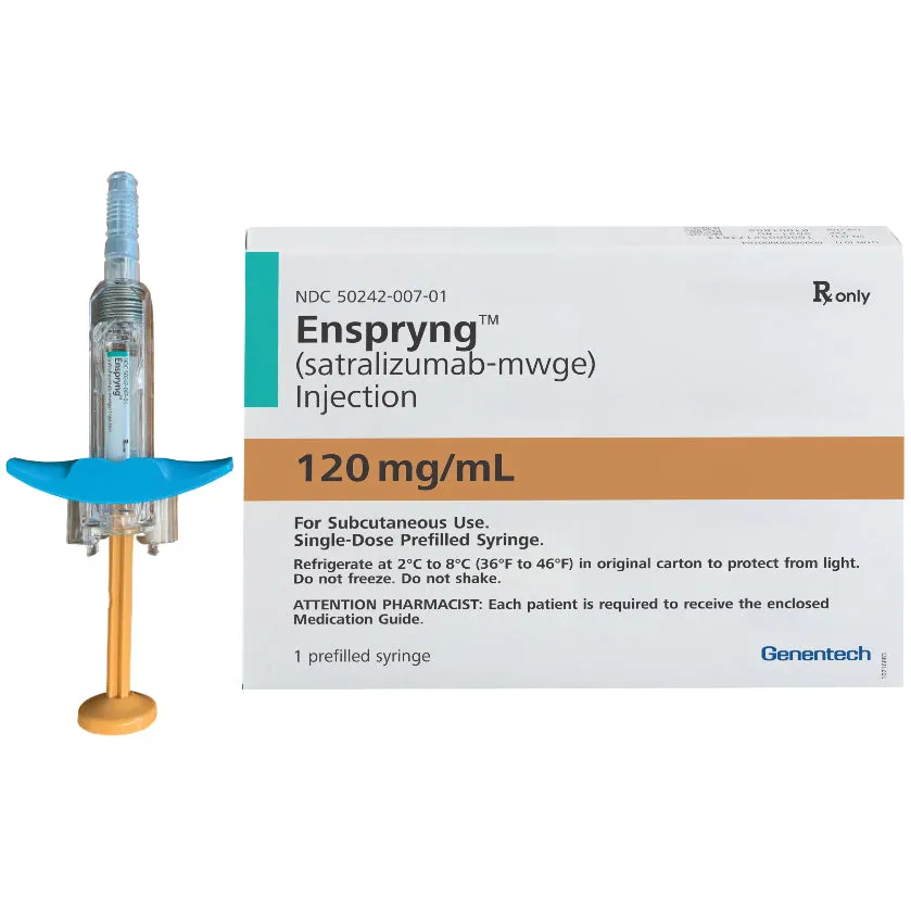 Enspryng 120 mg solution for injection in pre-filled syringe solution for injection in a pre-filled syringe