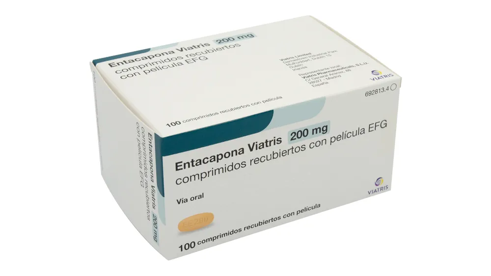 Entacapona Viatris 200 mg compresse rivestite con film EFG compresse, rivestite con film