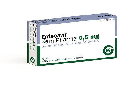 Entecavir Kabi 0.5 mg film-coated tablets EFG tablets, film-coated