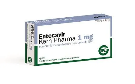 Entecavir Kabi 1 mg compresse rivestite con film EFG compresse, rivestite con film
