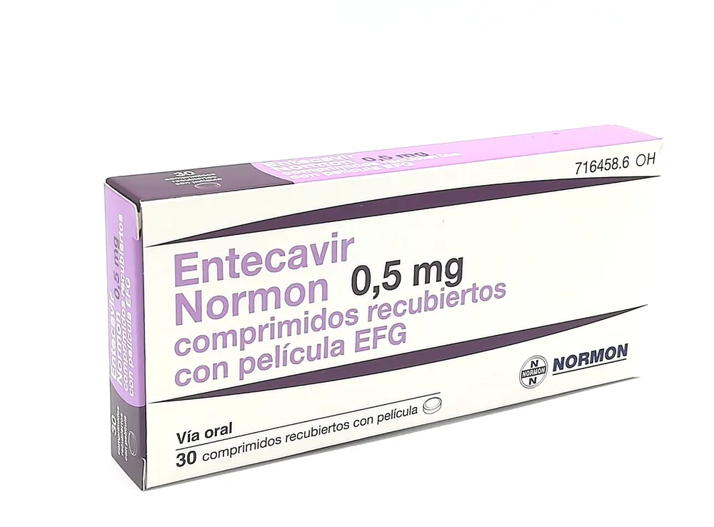 Entecavir Normon 0.5 mg film-coated tablets EFG tablets, film-coated