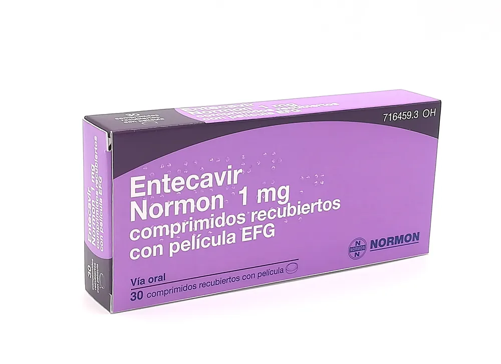 Entecavir Normon 1 mg compresse rivestite con film EFG compresse, rivestite con film