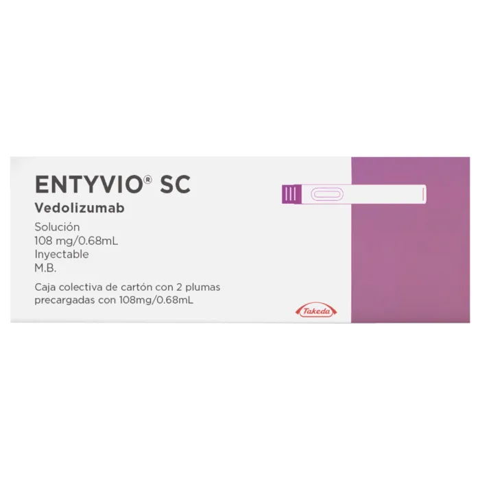 Entyvio 108 mg solution for injection in pre-filled pen solution for injection in pre-filled pen