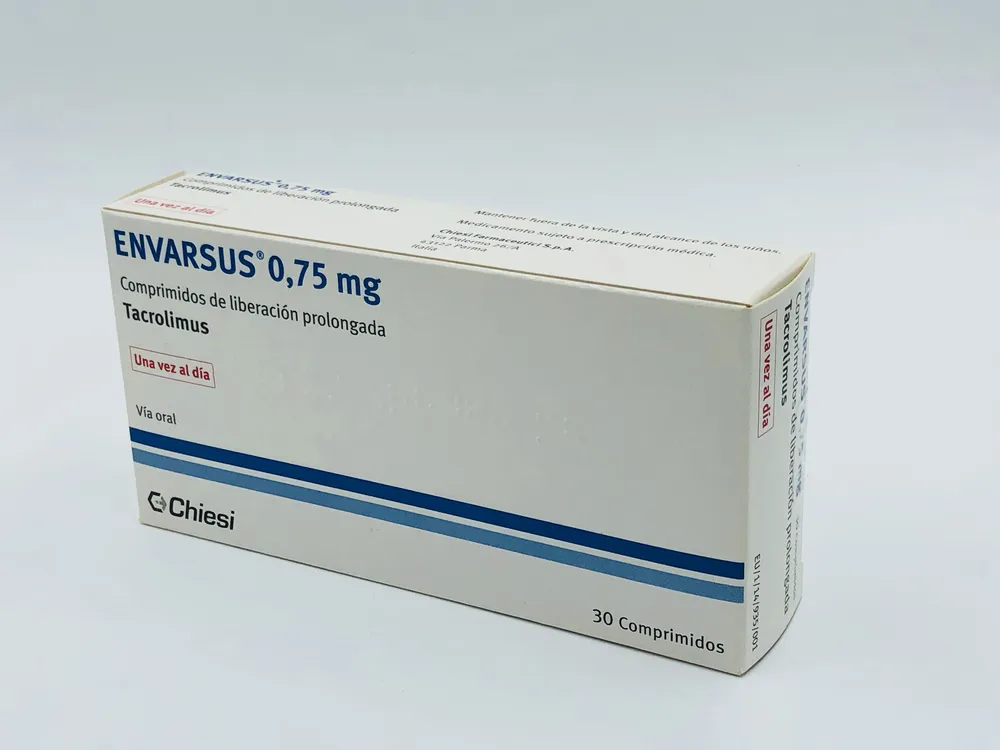 Envarsus 0,75 mg compresse a rilascio prolungato compresse, a rilascio modificato
