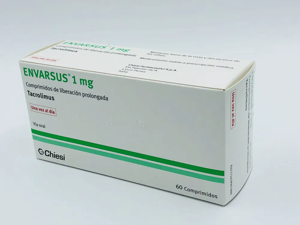 Envarsus 1 mg prolonged-release tablets tablets, modified release