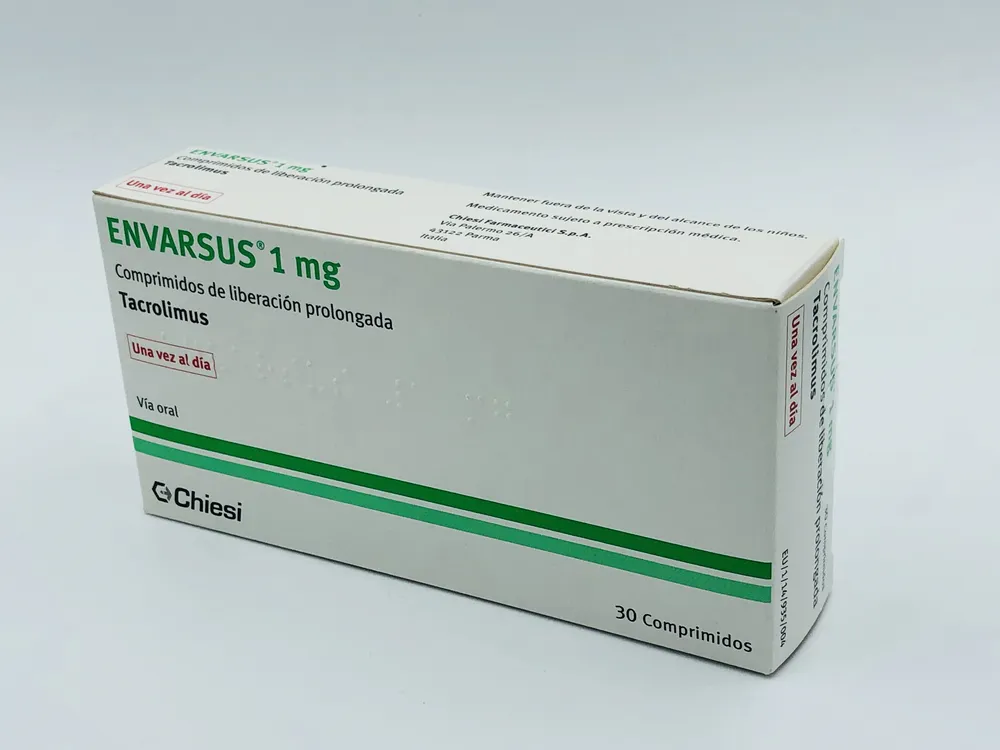 Envarsus 1 mg compresse a rilascio prolungato compresse, a rilascio modificato