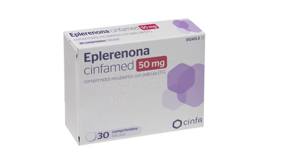 Eplerenone Cinfamed 50 mg compresse rivestite con film EFG compresse, rivestite con film