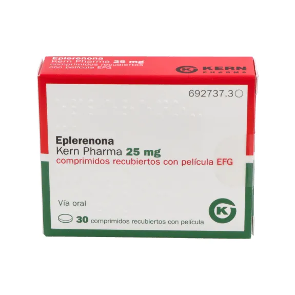 Eplerenone Kern Pharma 25 mg film-coated tablets EFG tablets, film-coated
