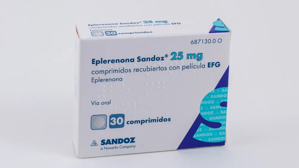 Eplerenone Sandoz 25 mg compresse rivestite con film EFG compresse, rivestite con film