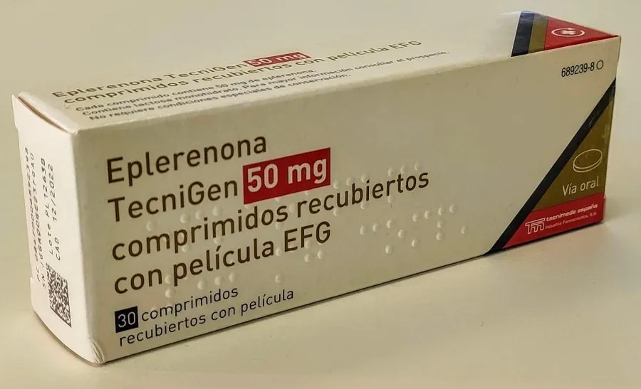 Эплеренон Тева-Ратио 50 мг таблетки, покрытые плёночной оболочкой ЕФГ таблетки, покрытые пленочной оболочкой
