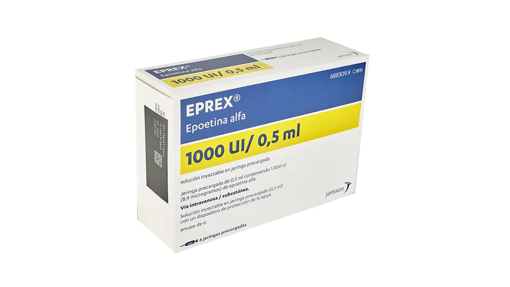 Eprex 1000 IU/0.5 ml solution for injection in pre-filled syringes solution for injection in a pre-filled syringe