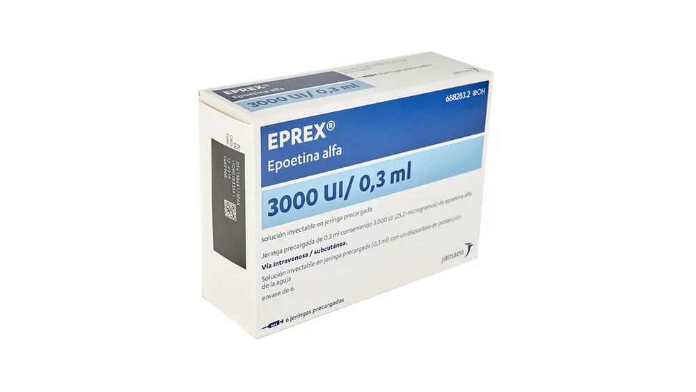 Eprex 3000 UI/0.3 ml solution for injection in pre-filled syringes solution for injection in a pre-filled syringe