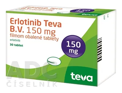 Erlotinib Teva Group 150 mg film-coated tablets EFG tablets, film-coated