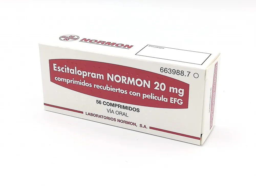 Escitalopram Durban 20 mg film-coated tablets EFG tablets, film-coated