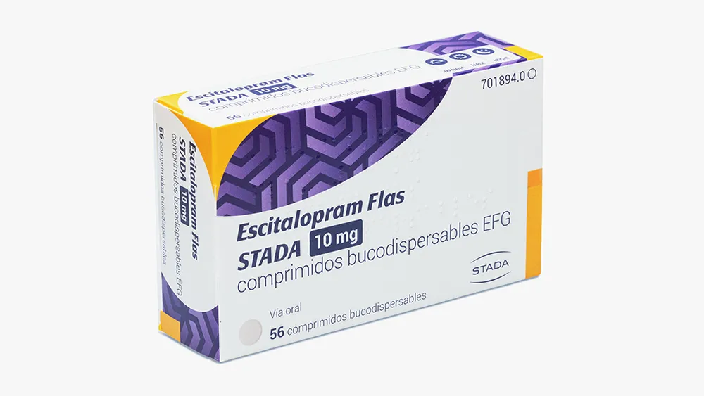 Escitalopram Flas Stada 10 mg orodispersible tablets EFG tablets, buccodispersable