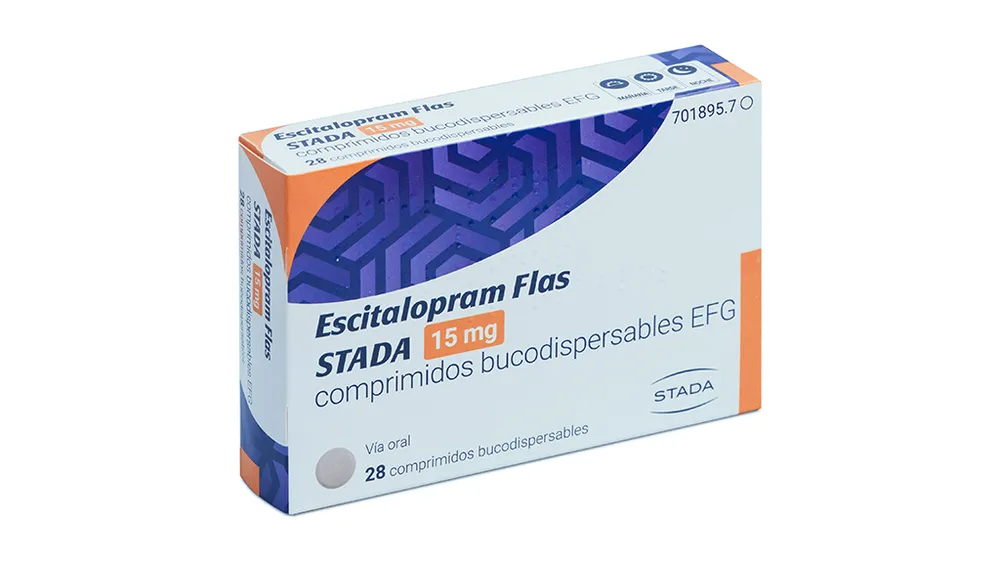 Escitalopram Flas Stada 15 mg compresse bucodispersibili EFG compresse, bucodispersabili