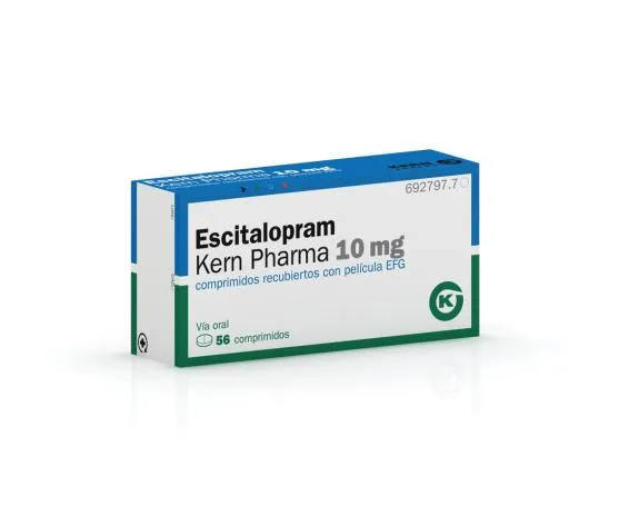 Escitalopram Kern Pharma 10 mg compresse rivestite con film EFG compresse, rivestite con film