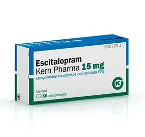 Эсциталопрам Керн Фарма 15 мг таблетки, покрытые плёночной оболочкой ЕФГ таблетки, покрытые пленочной оболочкой
