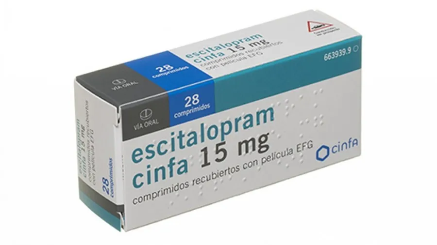 Escitalopram Krka 15 mg film-coated tablets EFG tablets, film-coated