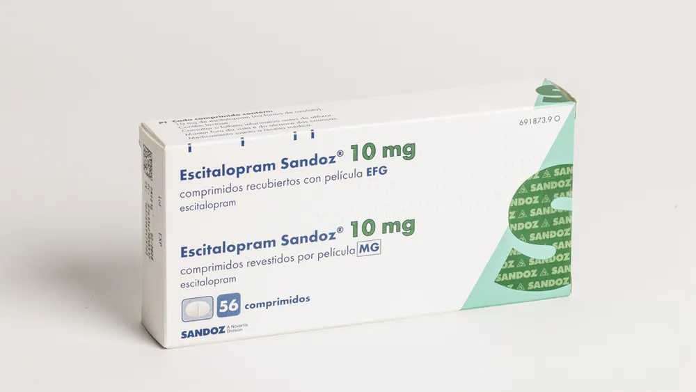 Escitalopram Sandoz 10 mg film-coated tablets EFG tablets, film-coated