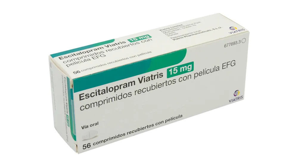 Escitalopram Teva-Ratio 15 mg film-coated tablets EFG tablets, film-coated