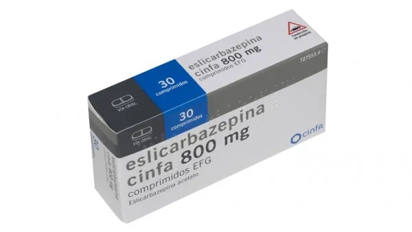 Eslicarbazepine Zentiva 800 mg tablets EFG tablets