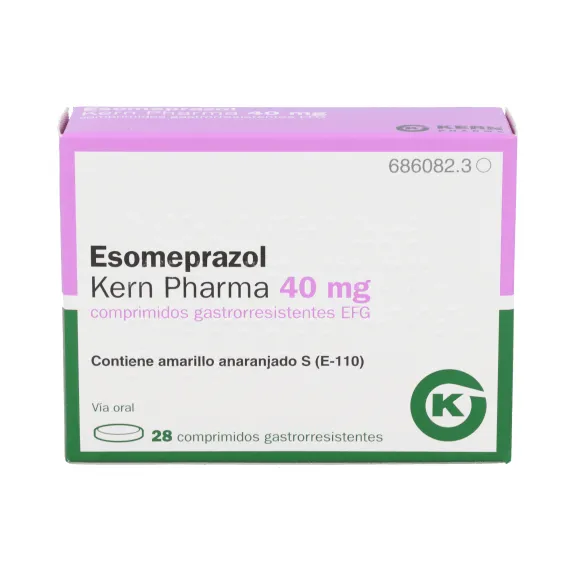 Esomeprazolo Kern Pharma 40 mg compresse gastroresistenti EFG compresse, rivestite con film