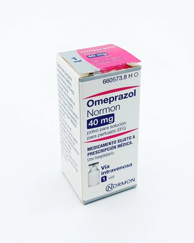 Esomeprazolo Normon 40 mg polvere per soluzione iniettabile e per infusione EFG polvere per soluzione iniettabile e per perfusione